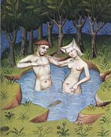 Baignade Nocturne, par Maitre de la Cite des dames et atelier, extrait des Oeuvres de Christine de Pizan